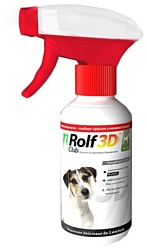 RolfСlub 3D Спрей от клещей и блох для собак, 200 мл