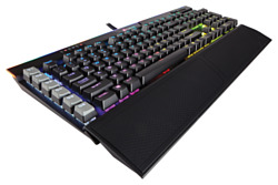 Corsair K95 RGB PLATINUM Rapidfire CHERRY MX RGB Speed black USB