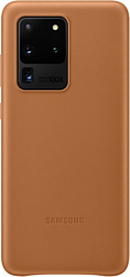 Samsung Leather Cover для Samsung Galaxy S20 Ultra (коричневый)