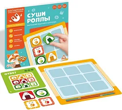 Пошаговая Лас Играс Суши-роллы Магнитная игра-головоломка 6979072
