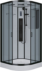 Душевая кабина Niagara NG-6902-01G 100x100x210 (черный)