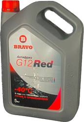 Антифриз Bravo G12 5кг (красный)