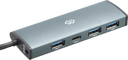 Usb-хаб Digma HUB-3U3.0C-UC-G