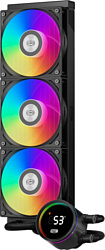Жидкостное охлаждение для процессора PCCooler DA360 Pro ARGB Digital (черный)