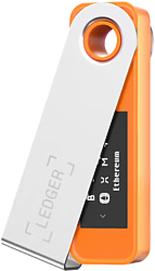 Аппаратный криптокошелек Ledger Nano S Plus (оранжевый)