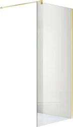 Душевая перегородка Adema Реген 100 Walk-In (золото браш) Душевая перегородка Adema Реген 100 Walk-In (золото браш)