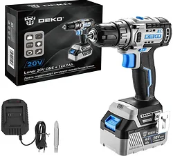 Дрель-шуруповерт Deko Loner 20V ONE+ 085-1004 Дрель-шуруповерт Deko Loner 20V ONE+ 085-1004