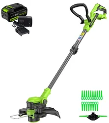 Триммер аккумуляторный Greenworks G24LT301K4 (АКБ 4Ач + ЗУ) Триммер аккумуляторный Greenworks G24LT301K4 (АКБ 4Ач + ЗУ)