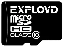 Карта памяти EXPLOYD microSDHC Class 10 16GB