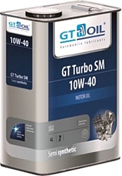 Моторное масло GT Oil GT TURBO SM 10W-40 6л