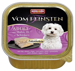 Animonda Vom Feinsten Adult Меню для привередливых собак с курицей, яйцом и ветчиной (0.15 кг) 1 шт.