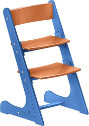 Конек Горбунек Детский растущий стул (сине-оранжевый)