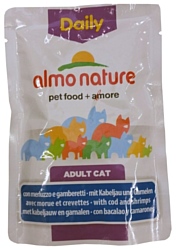 Almo Nature DailyMenu Adult Cat Cod and Shrimps (0.07 кг) 1 шт.