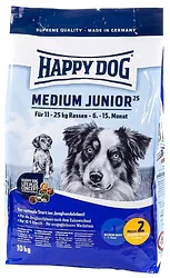 Happy Dog (10 кг) Supreme Young - Medium Junior GR 25 для молодых собак средних пород