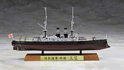 Hasegawa Линкор Japanese Navy Battleship Mikasa Full Hull