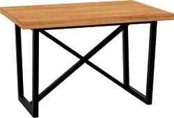 Кухонный стол TMB Loft Бронсон Дуб 1500x800 40 мм (ипсвичская сосна)