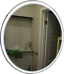 Зеркало Пекам  Ring2 100x100 ring2-100x100sp (с подсветкой, с сенсором, подогревом)