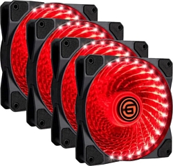 Комплект вентиляторов для корпуса Ginzzu 12LR33 (4 шт.)