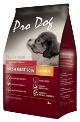 Pro Dog Для щенков мелких пород с курицей сухой (3 кг)