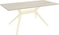 Кухонный стол Sheffilton SHT-TU30-2/TT 120/80 (бежевый/дуб беленый) Кухонный стол Sheffilton SHT-TU30-2/TT 120/80 (бежевый/дуб беленый)