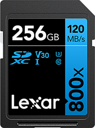 Lexar High-Performance 800x SDXC LSD0800256G-BNNNG 256GB