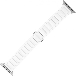 Браслет Rumi Ceramic для Apple Watch 42/44/45 мм (белый)