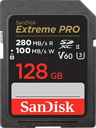 Карта памяти SanDisk Extreme PRO SDXC SDSDXEP-128G-GN4IN 128GB