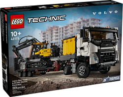 LEGO Technic 42175 Грузовик Volvo FMX и электрический экскаватор EC230