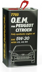 Mannol O.E.M. for peugeot citroen metal 5W-30 4л