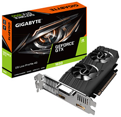 GIGABYTE GeForce GTX 1650 4096MB D5 Low Profile (GV-N1650D5-4GL)