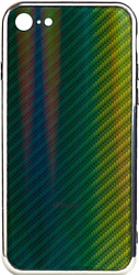 EXPERTS Aurora Glass для Apple iPhone 7 с LOGO (зеленый)