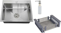 Кухонная мойка РМС MR-5050 (с корзиной и дозатором) Кухонная мойка РМС MR-5050 (с корзиной и дозатором)