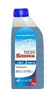 Антифриз Sibiria тосол -40 синий 1л
