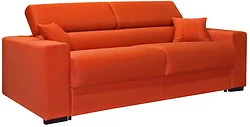 Прямой диван Пинскдрев Капри (оранжевый) Прямой диван Пинскдрев Капри (оранжевый)