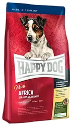 Happy Dog (1 кг) Supreme - Mini Africa для взрослых собак мелких пород со страусом и картофелем