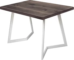 Кухонный стол Buro7 Уиллис 110 (классика, дуб мореный/белый)