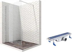 Душевая перегородка Ambassador Set 15031102-ST4