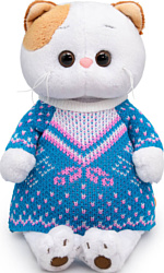 BUDI BASA Collection Кошечка Ли-Ли в бирюзовом свитере LK24-096 (24 см)