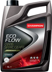 Моторное масло Champion Eco Flow 0W-16 SP/RC G6 XFE 5л