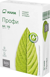 Офисная бумага ИЛИМ Профи А4 80г/м2 500 л ИП80A4