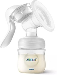 Молокоотсос Philips AVENT Natural Motion с бутылочкой SCF441/01