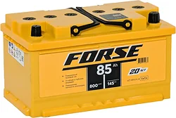 Автомобильный аккумулятор FORSE R+ низк. (85 А/ч)