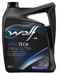 Моторное масло Wolf VitalTech 10W-40 5л