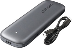 Ugreen M.2 Enclosure USB Type-C (серый)