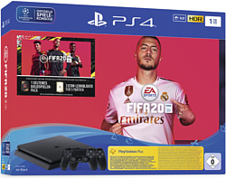 Sony PlayStation 4 Slim 1 ТБ FIFA 20 (2 контроллера)