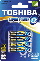 Toshiba LR03GA BP-4(A) Alkaline