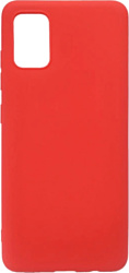 Case Matte для Samsung Galaxy A31 (красный)