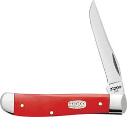 Zippo Red Synthetic Mini Trapper + Zippo 207