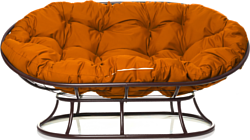 M-Group Мамасан 12100207 (коричневый/оранжевая подушка)