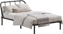 Кровать Домаклево Мира 120x200 (черный) Кровать Домаклево Мира 120x200 (черный)